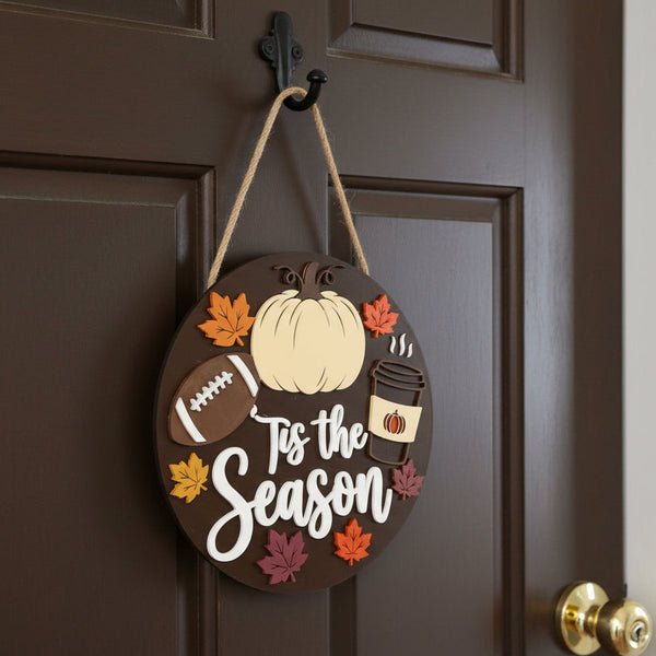 Fall & Football Welcome Sign