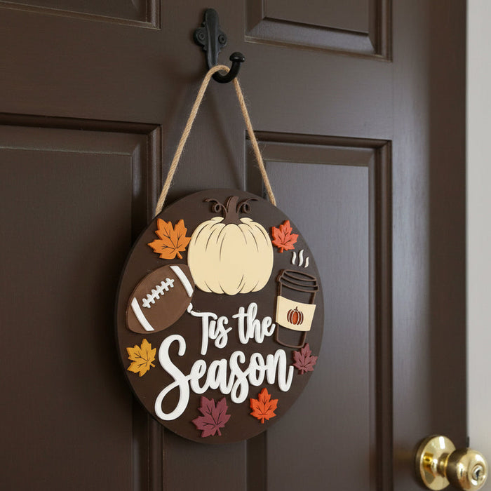 Fall & Football Welcome Sign