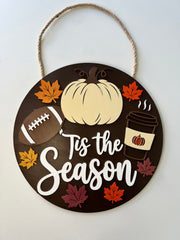 Fall & Football Welcome Sign