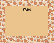 Seasonal Notepads-Fall/Halloween
