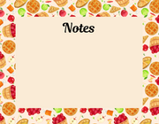 Seasonal Notepads-Fall/Halloween