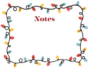 Seasonal Notepads-Winter/Christmas