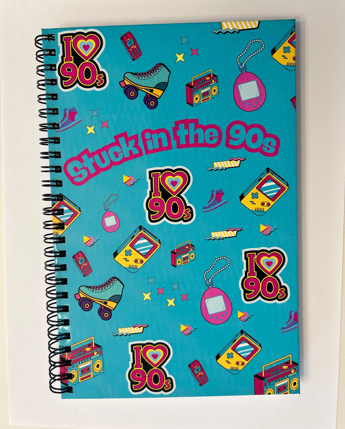 Stuck in the 90s Spiral Notebook