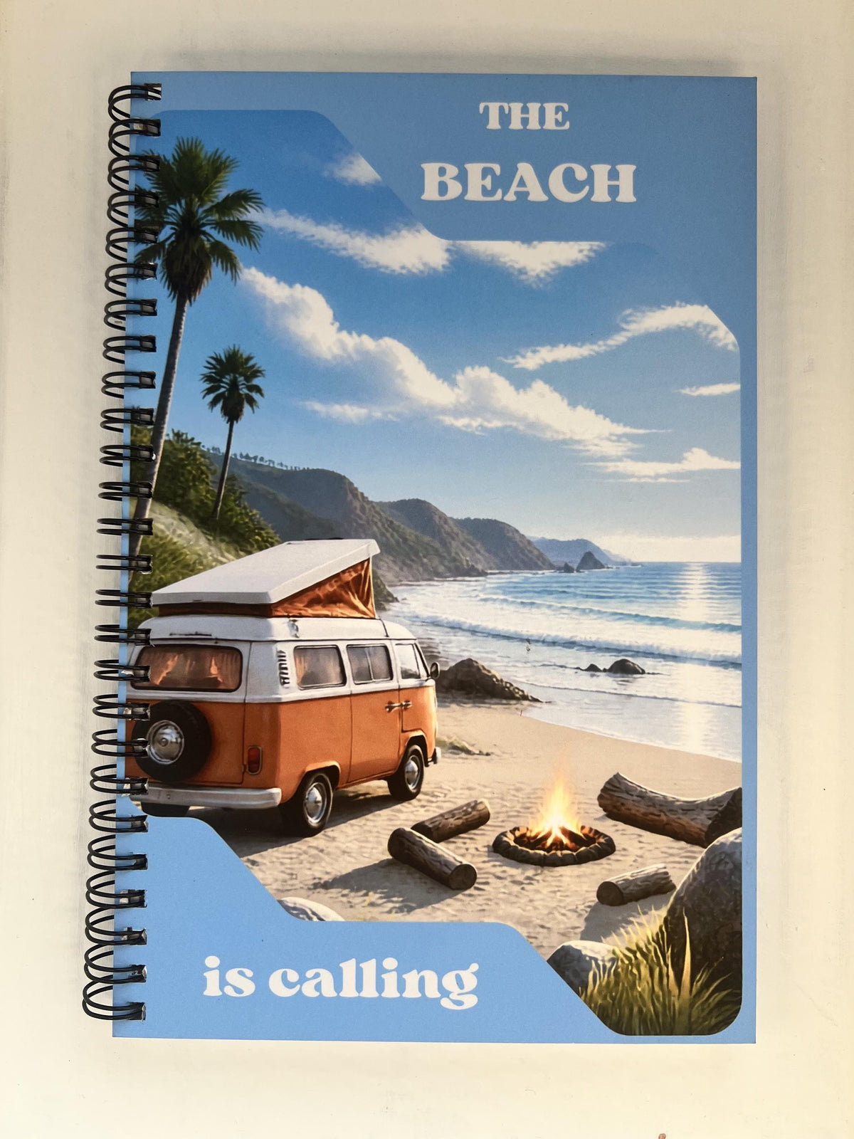 The beach is calling I Spiral Notebook for Journaling & Everyday Writing
