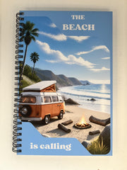 The beach is calling I Spiral Notebook for Journaling & Everyday Writing