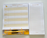 Meal Planner/Grocery List Set with Pen
